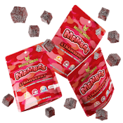 Strawberry 100mg Hash Rosin Infused Gummies