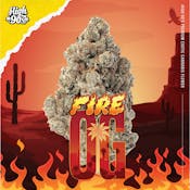 High 90s Flower 7g Smalls - Fire OG 22%