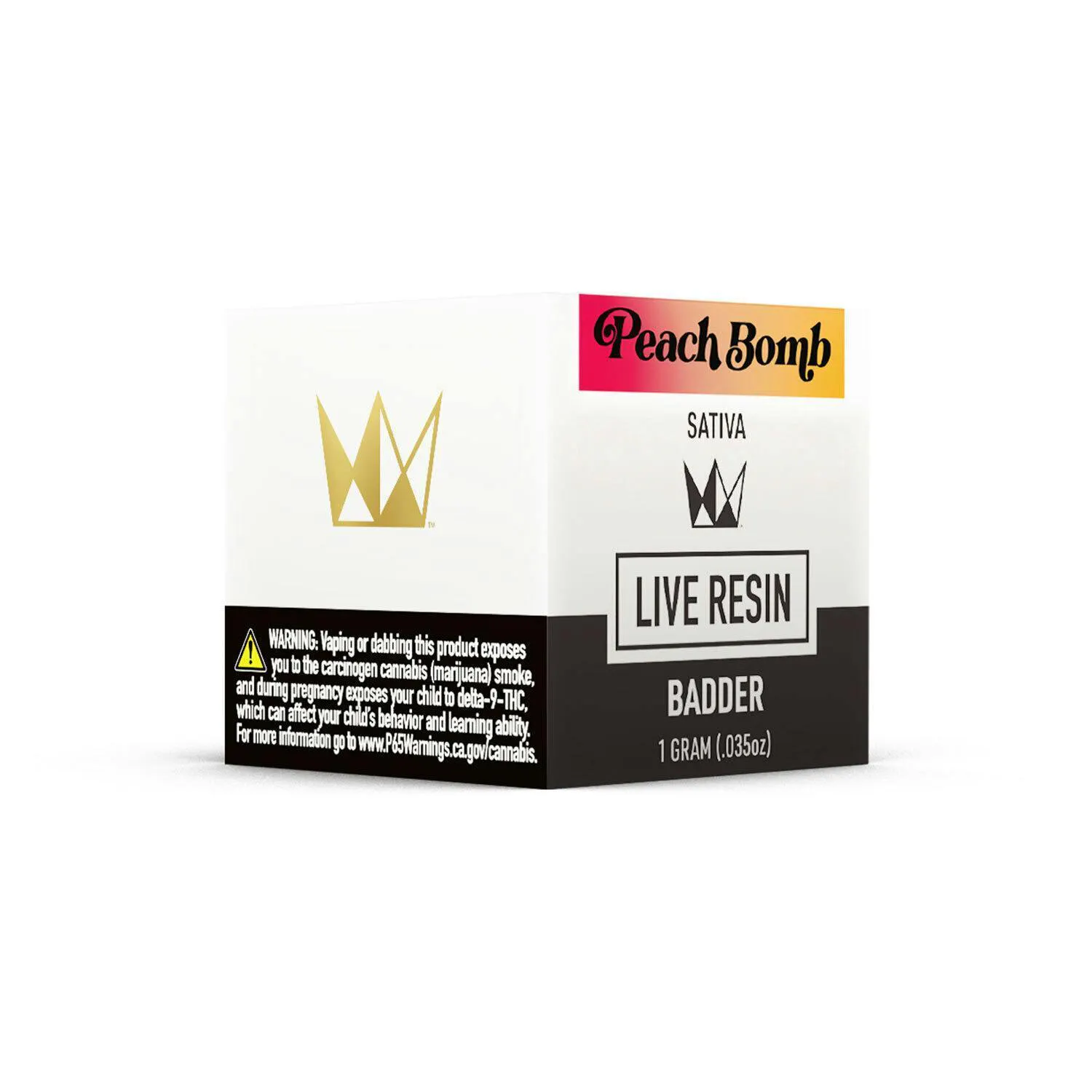 West Coast Cure - West Coast Cure - Peach Bomb - 1g Live Resin Badder Main Image