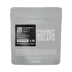 STIIIZY - Stiiizy Grey Label Peanut Butter Gelato Flower 3.5g