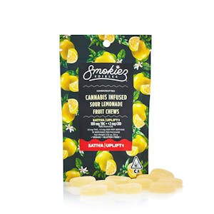 Smokiez Edibles - Smokiez | Sour Peach SATIVA 100mg THC Fruit Chews