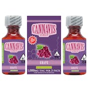 Cannavis Syrup Grape Syrup 1,000mg Tincture Box (2pk)