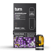 Turn - 1.0g granddaddy purp (indica) / botanica blends /pod