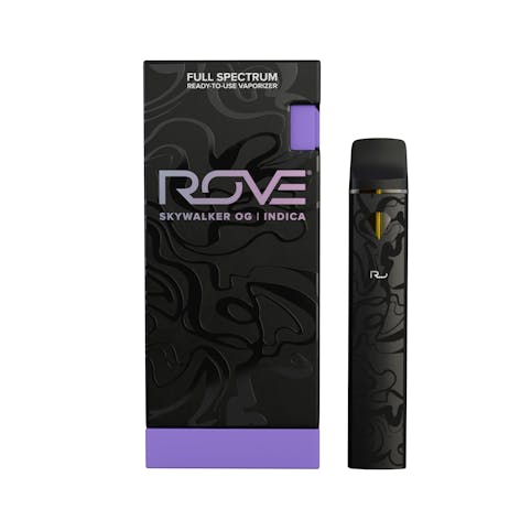 Rove - Skywalker OG -Indica- Melted Diamond Live Resin (Vaporizer) 1.0g (Ready-to-Use) | Rove   -h11 front