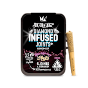 Blackberry Kush - Jefferey Infused Joint .65g 5 Pack