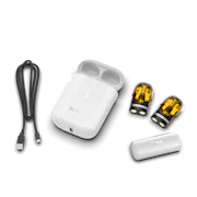 podpak | white battery case
