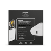 podpak | white battery case