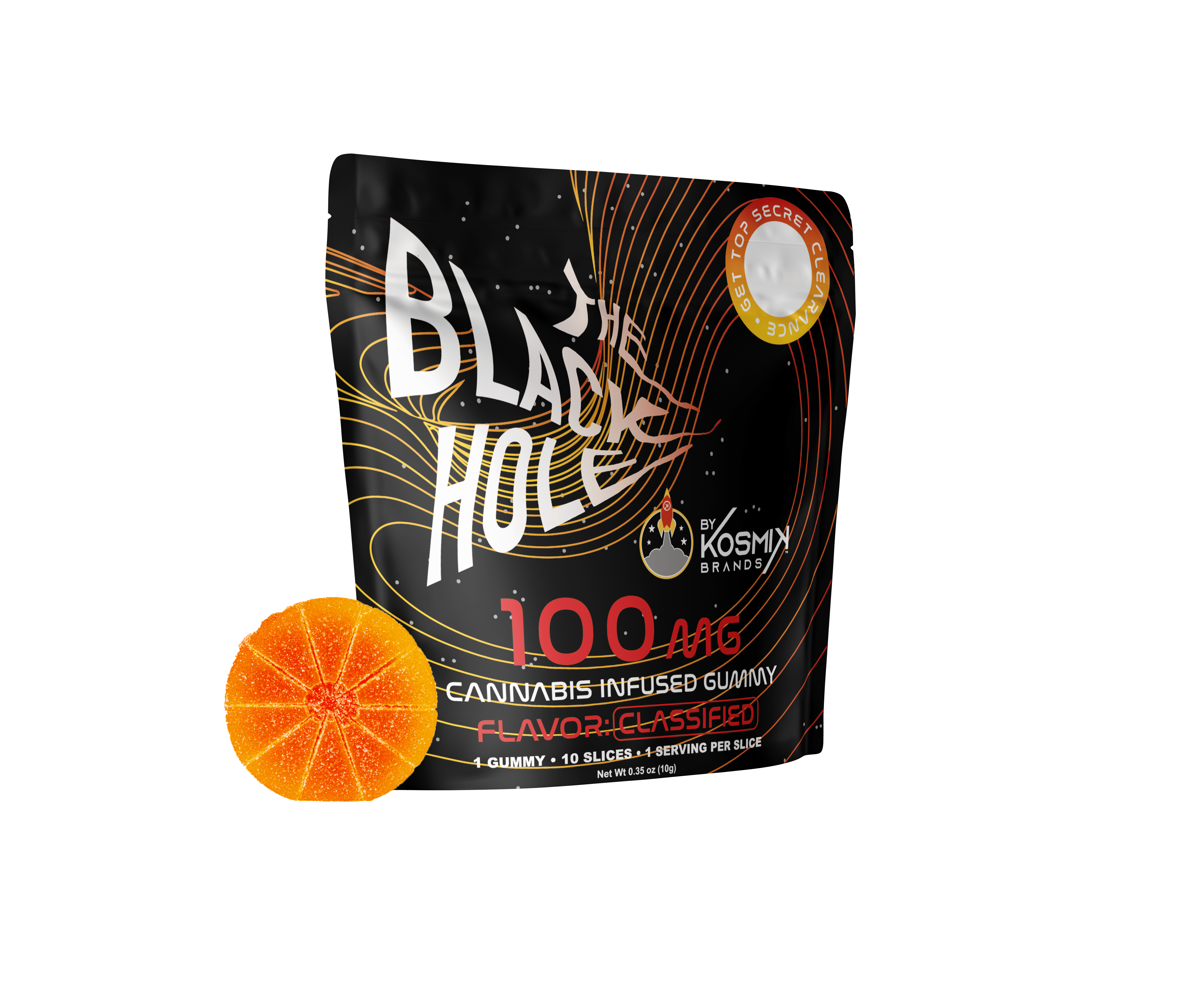 The Black Hole Red (1 PIECE Multiserve) 100mg | AZ - Kosmik Brands