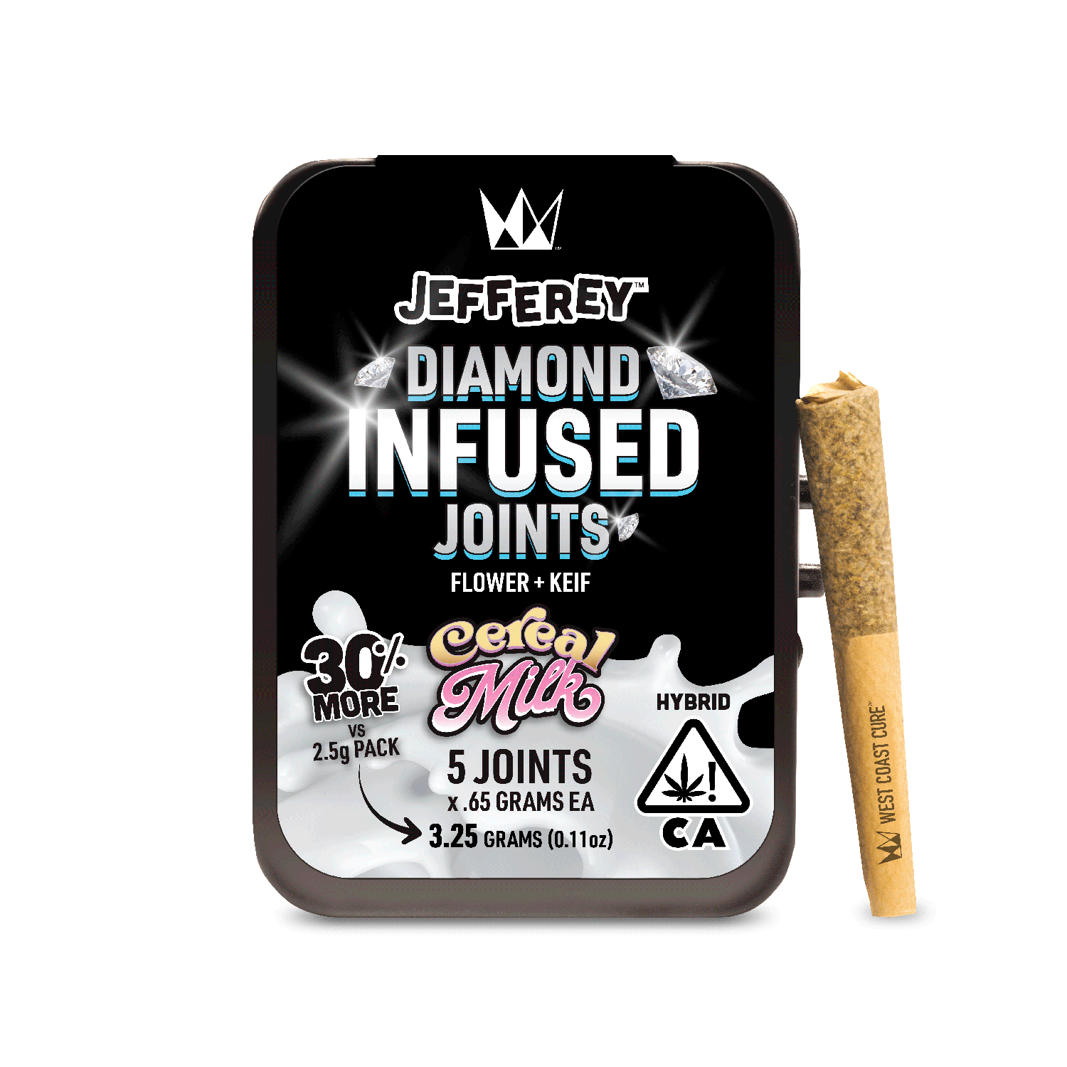 Cereal Milk - Jefferey Infused Joint .65g 5 Pack - West