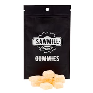SAWMILL - Sawmill Live Rosin Gummy | Tangerine 10mg thc 10mg cbd 5mg cbg