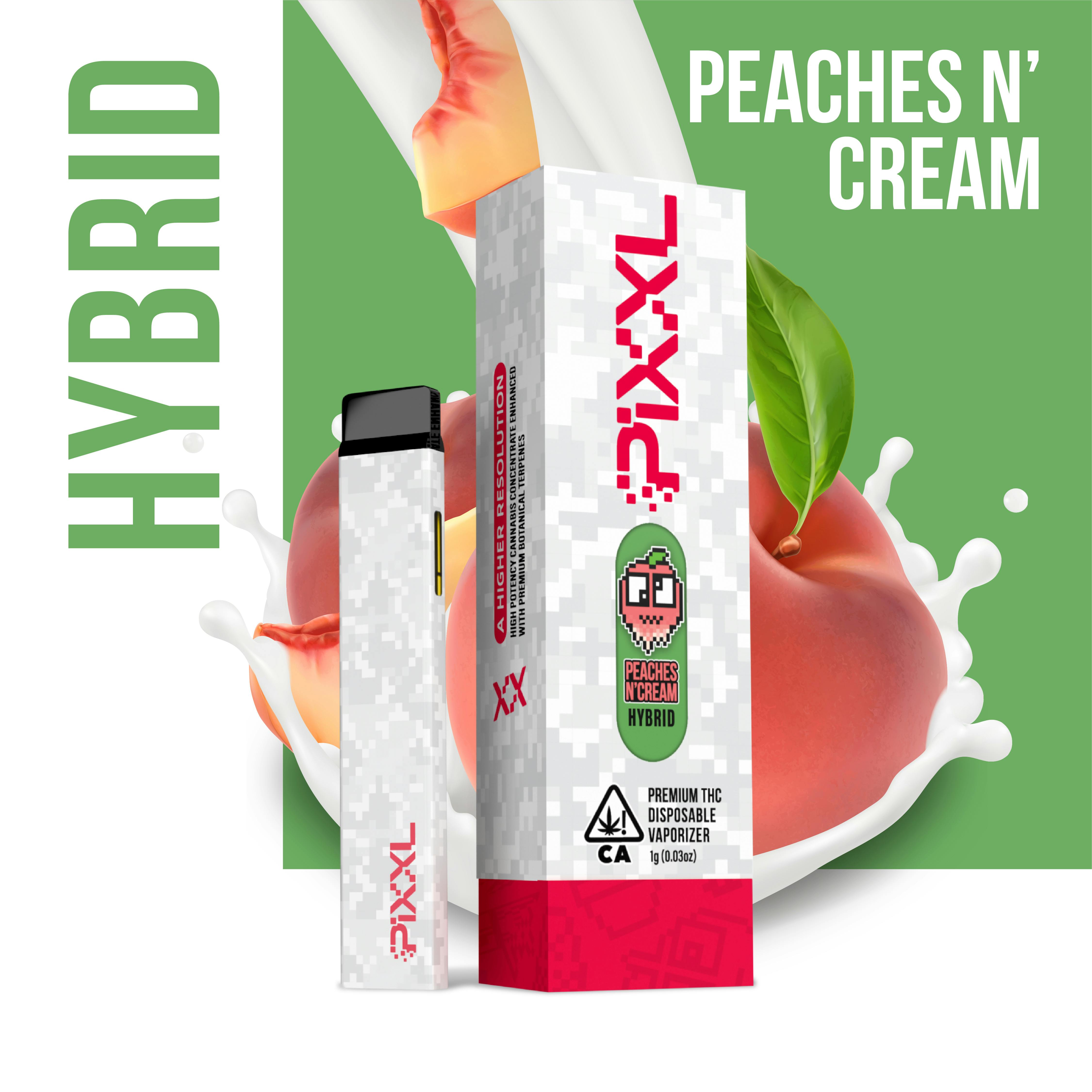 Peaches N' Cream - 1000mg Device - Pixxl