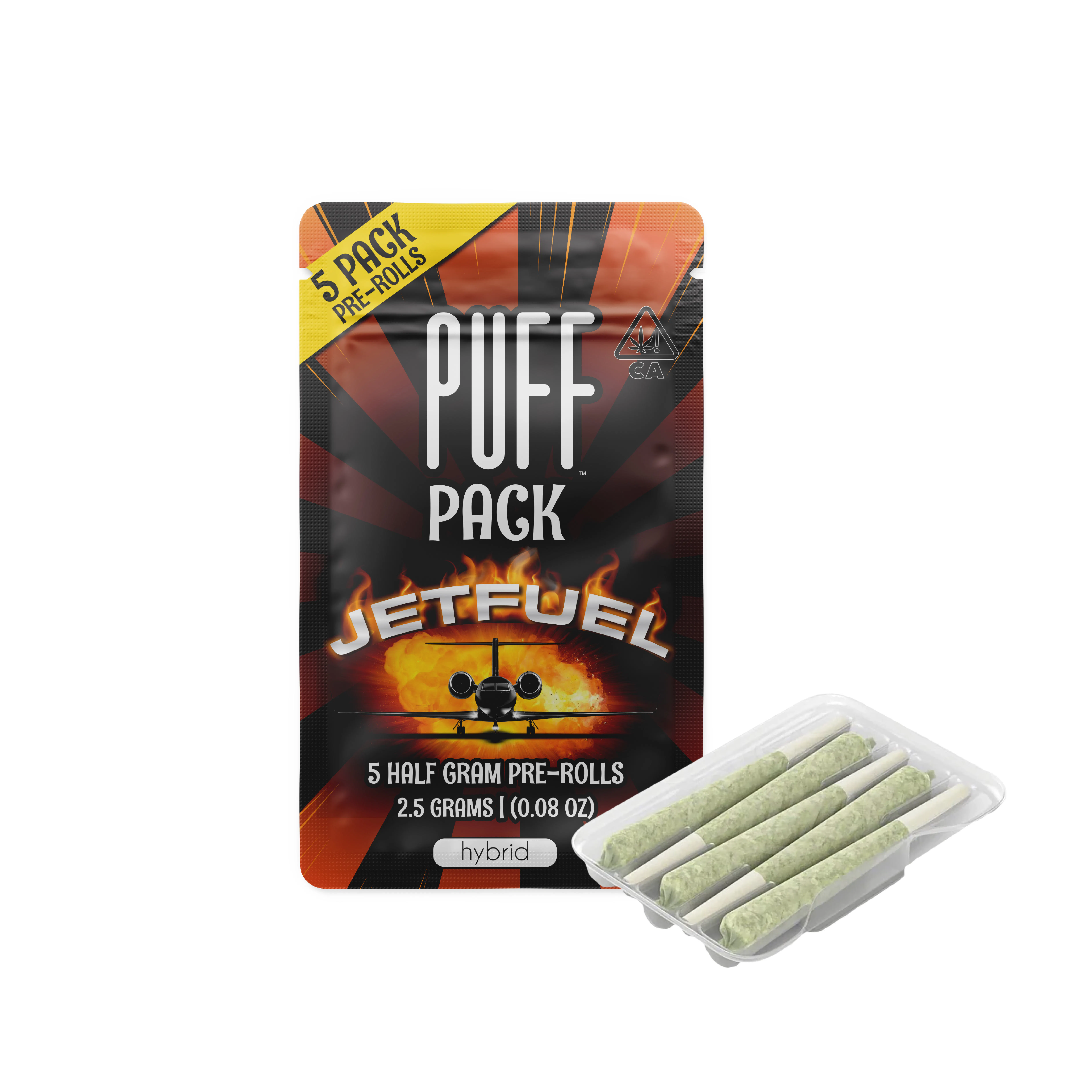 PUFF - Jet Fuel pre-rolls | .5g, 5pack Main Image