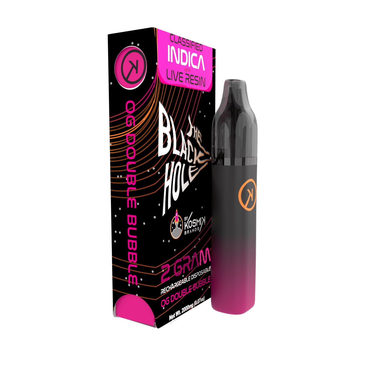 oko vape The Black Hole Live Resin OG Double Bubble Disposable Vape Pen | OK