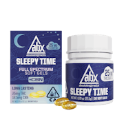 ABX | Sleepy Time | CBN | 25mg : 12.5mg | Hash Rosin Soft Gels | 750mg