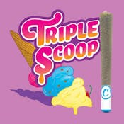 Triple Scoop - 1G Infused Pre Roll - Cookies
