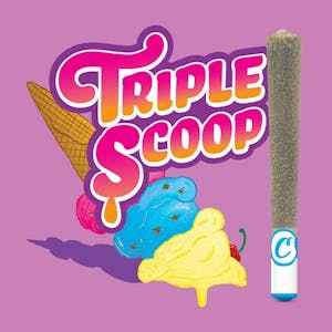 COOKIES - Triple Scoop - 1G Infused Pre Roll - Cookies