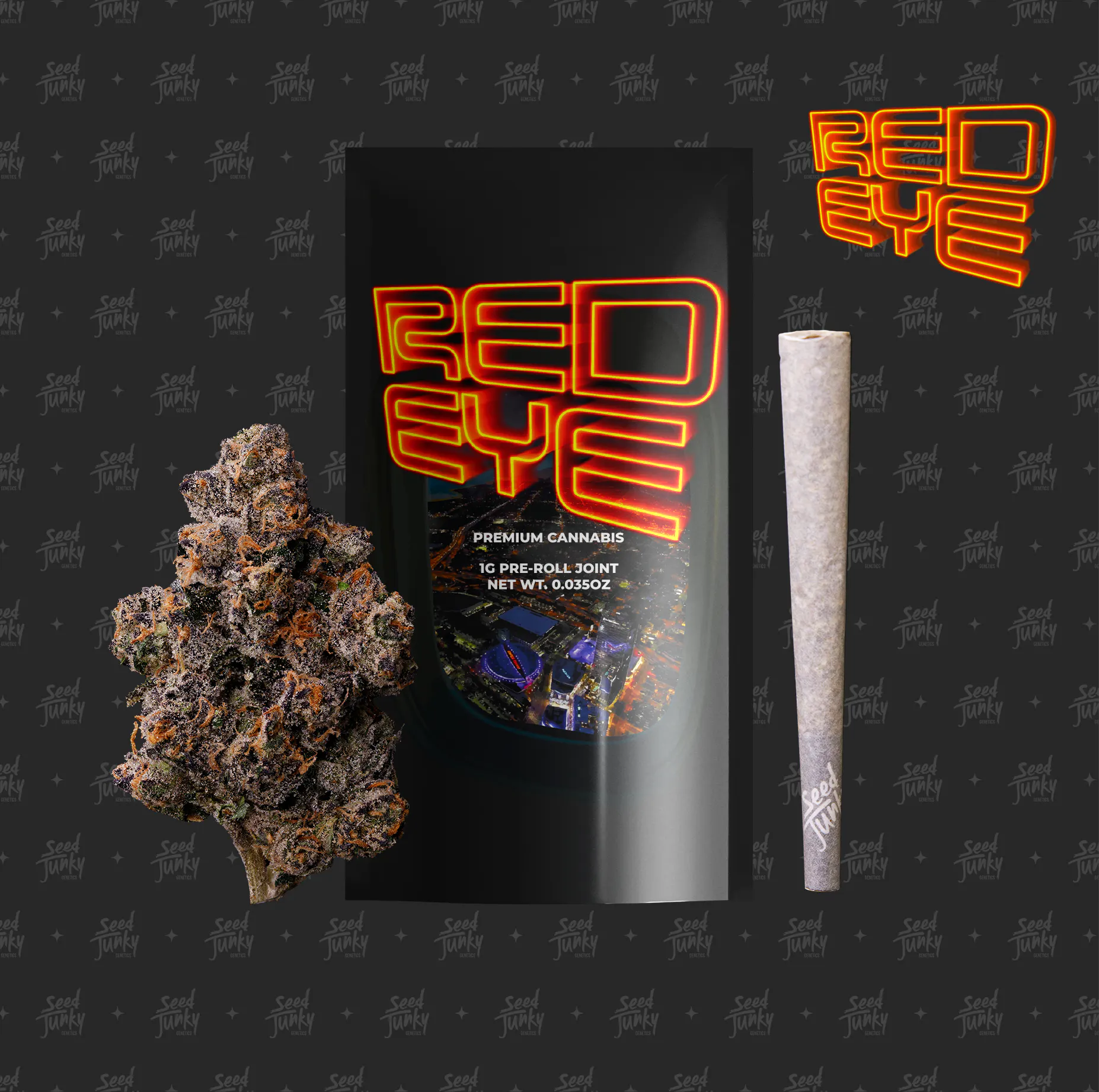 Seed Junky - RED EYE (1G Pre-Roll) Main Image