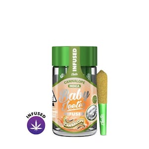 JEETER - Jeeter - Pre Roll Pack - Infused Baby Jeeter - Indica - Cannalope - (2.5g total) 5 Pack