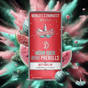 PRESIDENTIAL - Presidential Watermelon Mini Moon Rock Preroll 1.5g
