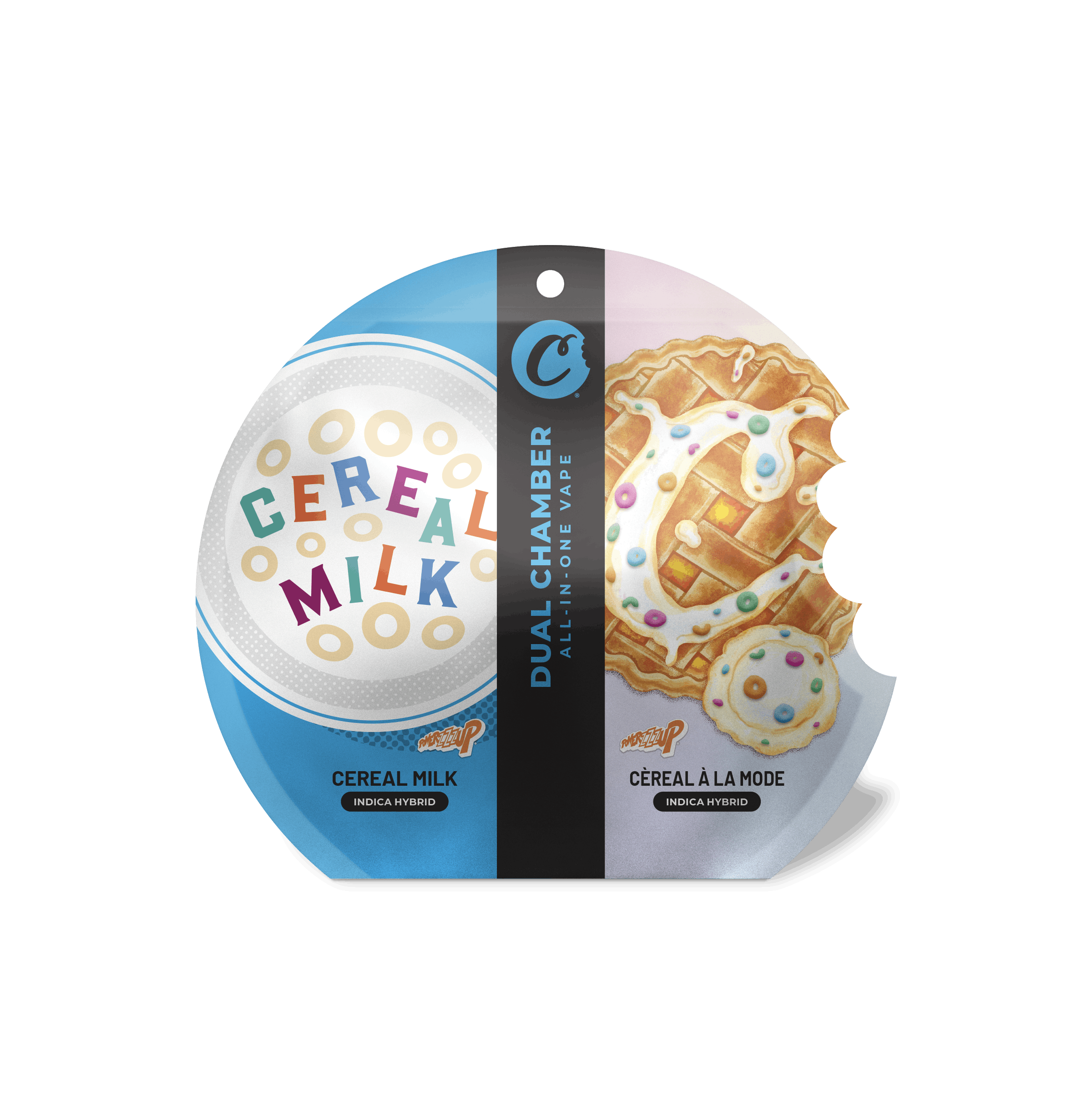 Cookies - 1G Dual Chamber Vape - Cereal Milk/Cèreal À La Mode - Cookies