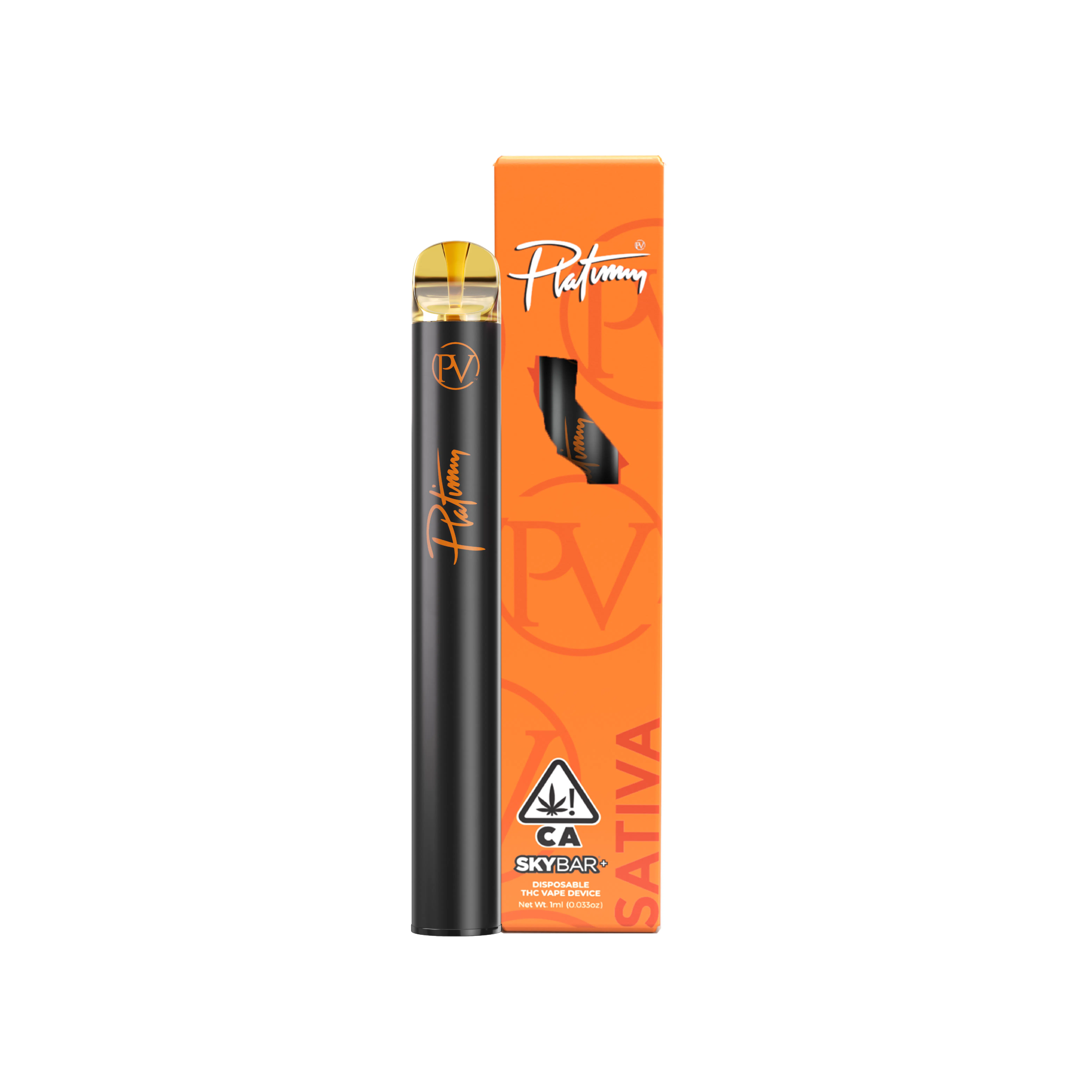 Platinum Vape - Platinum x Skybar+ | Peach Lemonade | (Sativa) Disposable 1g Main Image