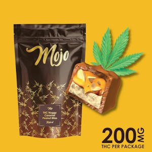 Mojo Chocolates - Mojo Chocolates - Nuggy Caramel Bites (Hybrid) - 200mg