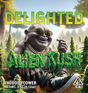 DELIGHTED - Alien Kush 3.5g