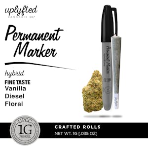 Uplyfted Cannabis - Uplyfted - Ze Marker 1g Pre-Roll