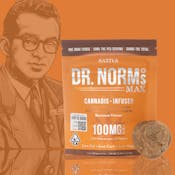[Dr. Norm's] Vegan Cookies - 100mg - Peanut Butter Chocolate Chip (S)