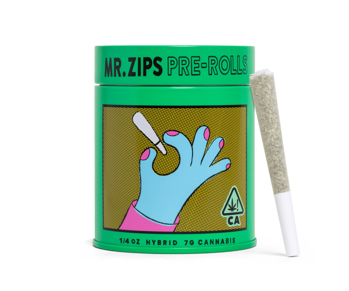 MR. ZIPS | Golden Gas | Hybrid | Pre-Roll | 14-Pack 0.5g - MR. ZIPS