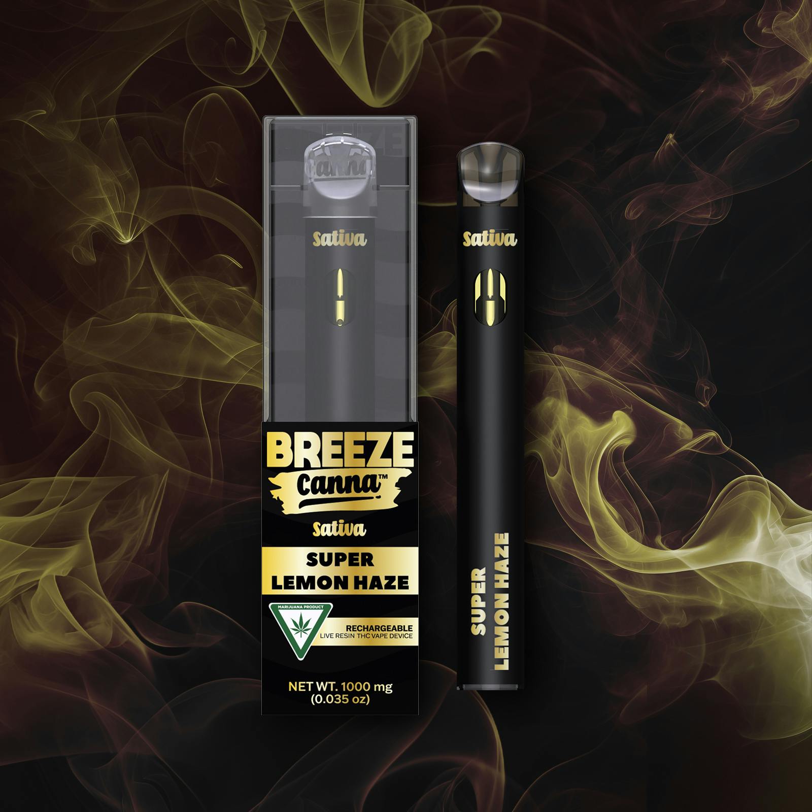 Super Lemon Haze Live Resin Oil Cartridge (1g) | Oakland