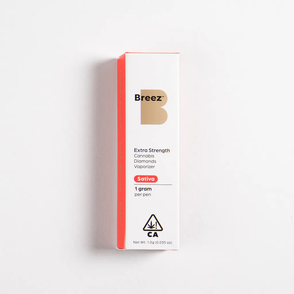 Breez - Breez Sativa Diamond 1 Gram Vaporizer Main Image