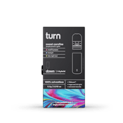 Turn - sweet caroline (i-hybrid) / 100% solventless (live rosin) / .5g pod