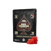 Heavy Hitters - Guava Strawberry | Sativa - Live Rosin Gummies
