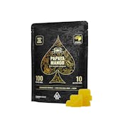 Heavy Hitters - Papaya Mango | Hybrid Live Rosin Gummies