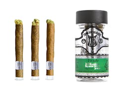 3pk Blunts - Verde (Especial Silver) - Diamond Infused