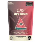 Watermelon Haze - 10Pk GUMMIES LIVE ROSIN INFUSED