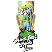 BANGERS | ALIEN SOUR APPLE - 2PK INFUSED | PREROLL | 1.2G