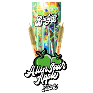 Bangers - BANGERS | ALIEN SOUR APPLE - 2PK INFUSED | PREROLL | 1.2G