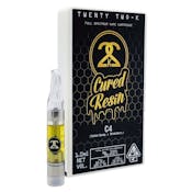 22K - SUNSET SHERBERT x Z CUBE - CURED RESIN 1.0ML CART