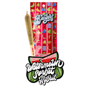 BANGERS | WATERMELON SORBET - INFUSED | PREROLL | 1.2G