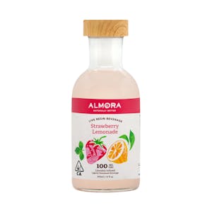 ALMORA FARMS - Almora - Strawberry Lemonade - Live Resin Beverage - 100mg