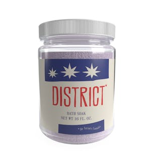 DISTRICT CANNABIS - Eucalyptus Mint Bath Soak 100 MG 16 Oz Jar