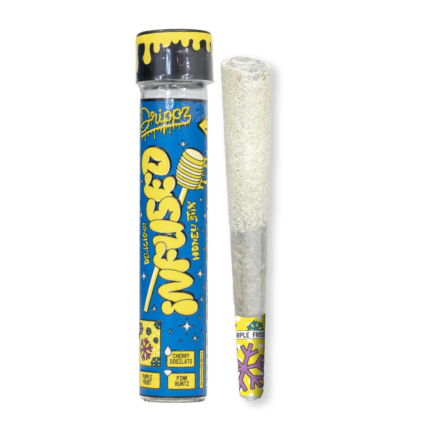 Drippz Honey Stix - Purple Frost - 1.5g Infused Pre-Roll - Drippz