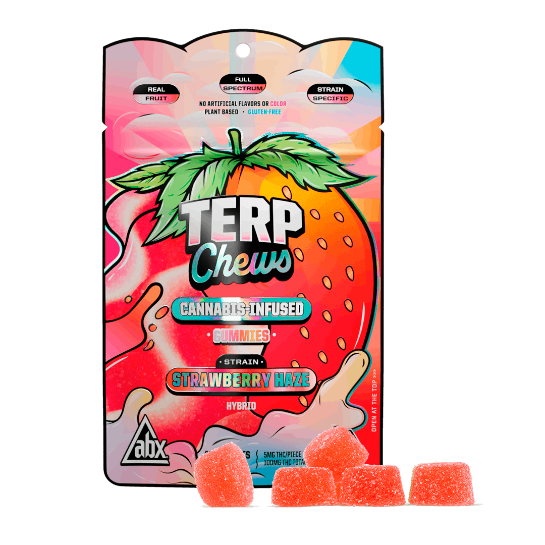 ABX - Strawberry Haze Terp Chews - 100mg - ABX / absoluteXtracts