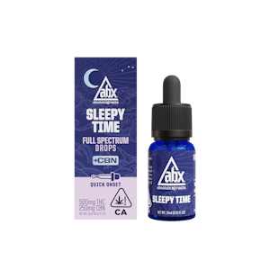 ABSOLUTE XTRACTS - ABX | Sleepytime | Solventless + CBN Tincture 500mg THC:250mg CBN | 15mL