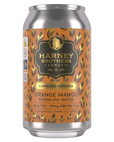 Orange Mango Sparkling Water 12oz