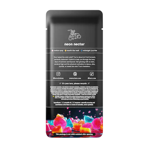 turn - neon nectar (i-hybrid) / botanica blends / 1g disposable Main Image