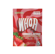 WHOA | Strawberry | Fast-Acting Gummy 5pk | 100mg ​