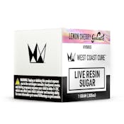 WCC Live Resin Sugar 1g - Lemon Cherry Gelato 75-81%